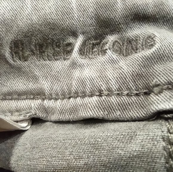 Women's Pre-Loved American Eagle Gray Hi Rise Jegging Size 8 - Picture 3 of 10